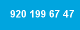 920 199 67 47 920 199 67 47